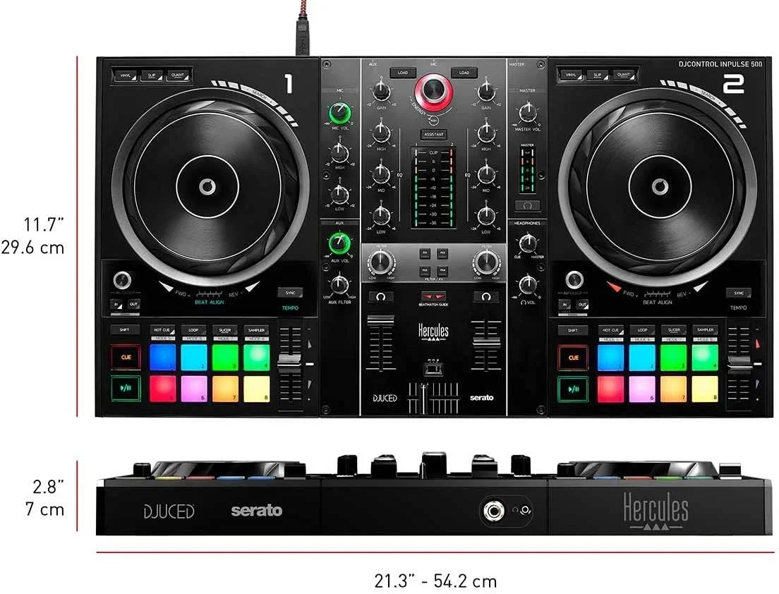 Hercules DJControls Inpulse 500 DJ Controllers