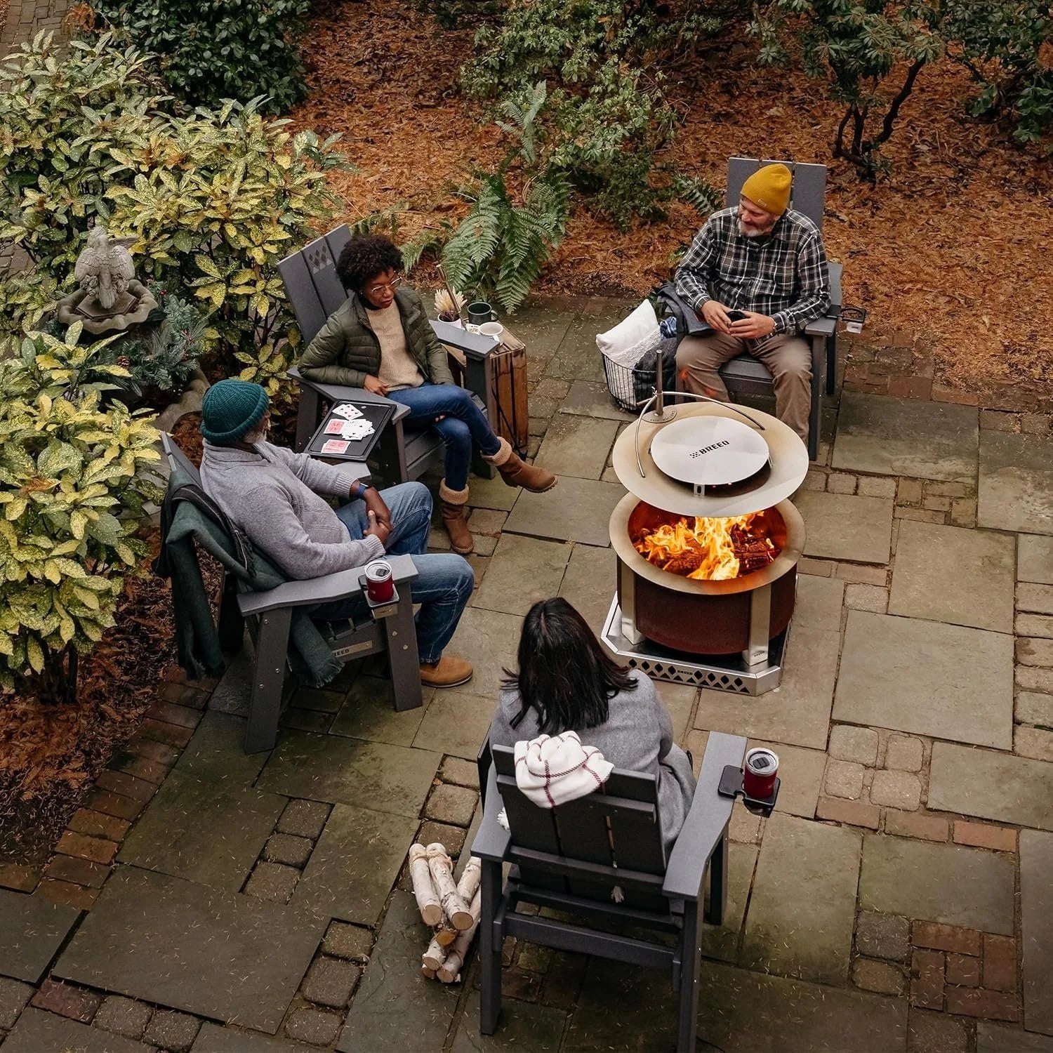 Breeo X Series 24 Smokeless Fire Pits.