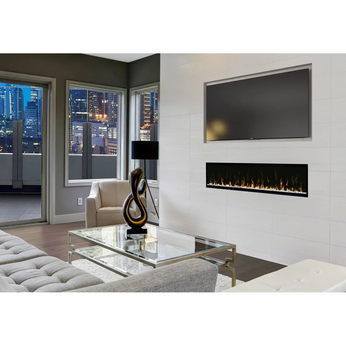 Dimplex IgniteXL 60-Inch Built-in Linears Electric Fireplaces