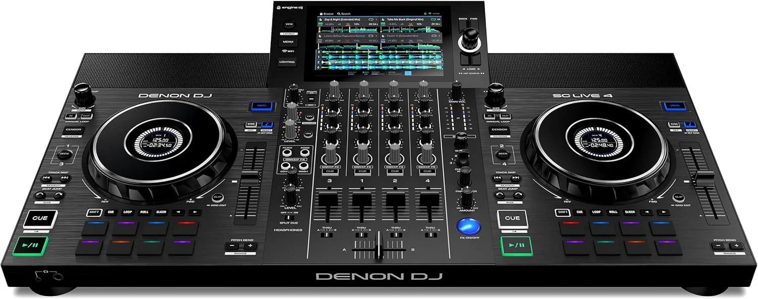 Denon DJ SC LIVE 4 4-Decks Standalones DJ