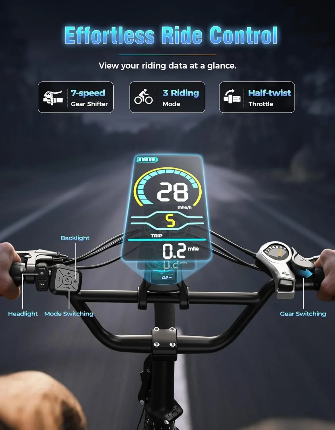 Jasion EB7 2.0 All Terrain Electric Bikes.
