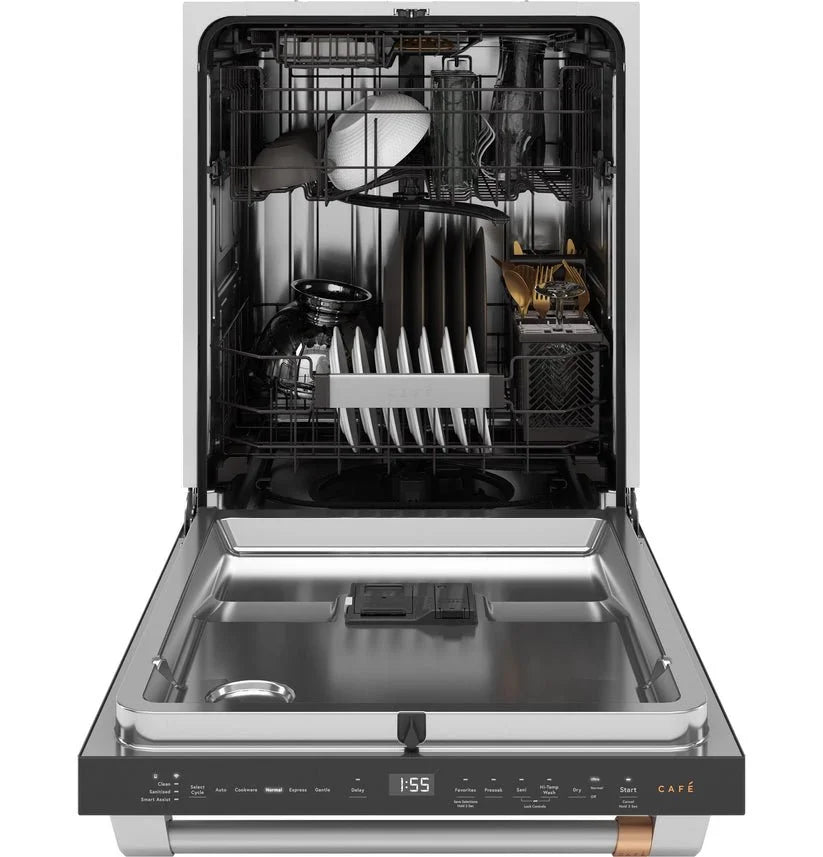 Cafe CDT828P2VS1 CAF(EBACK)™ CustomFit ENERGY STAR Stainless Interior Dishwasherss with Ultra Wash &amp; Dry, 42 dBA
