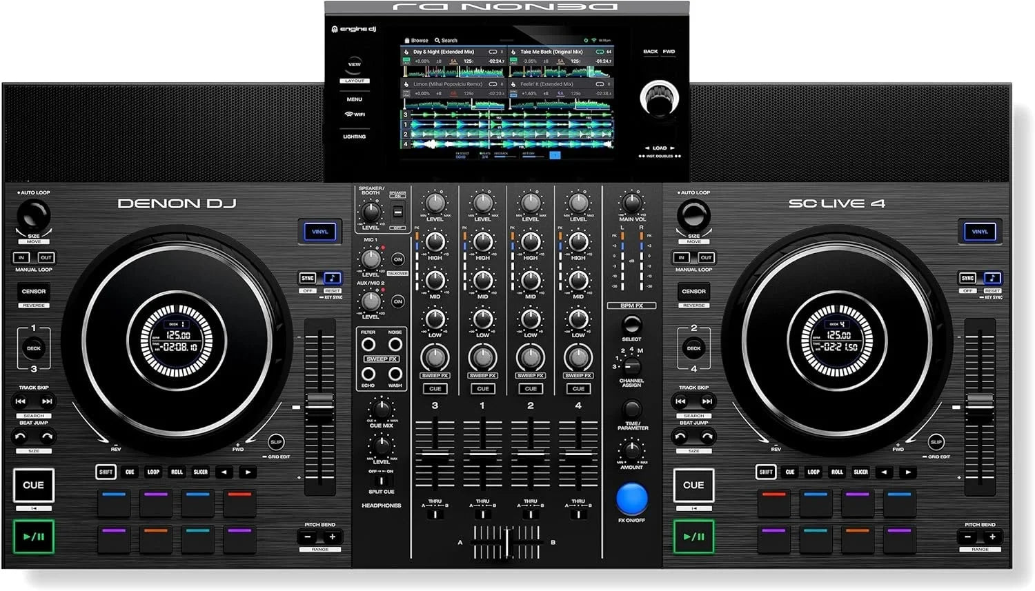 Denon DJ SC LIVE 4 4-Decks Standalones DJ