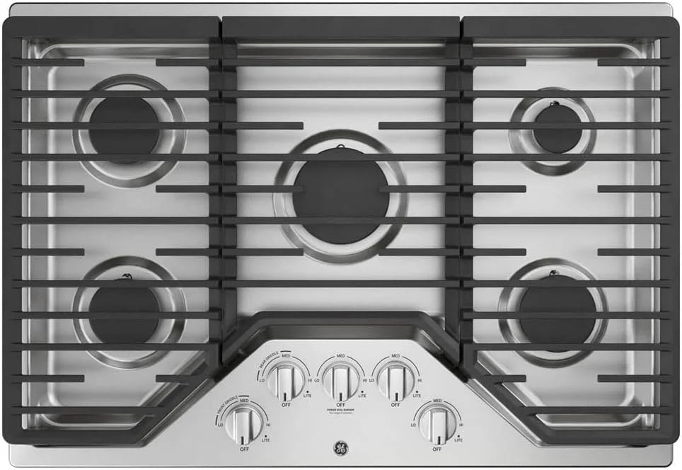 GE 30-Inch Built-In Gas Cooktops JGP5030SLSS