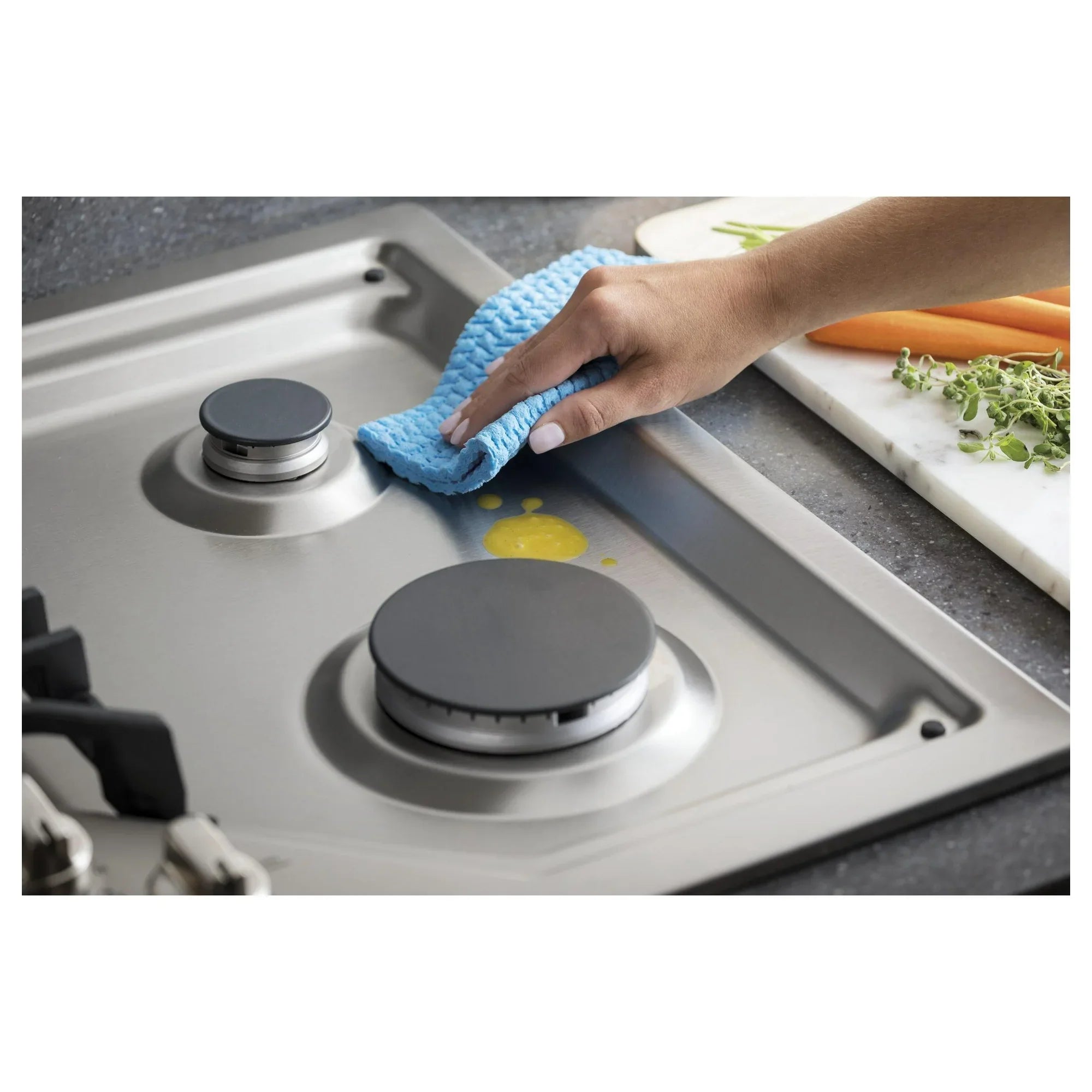 GE 30-Inch Built-In Gas Cooktops JGP5030SLSS