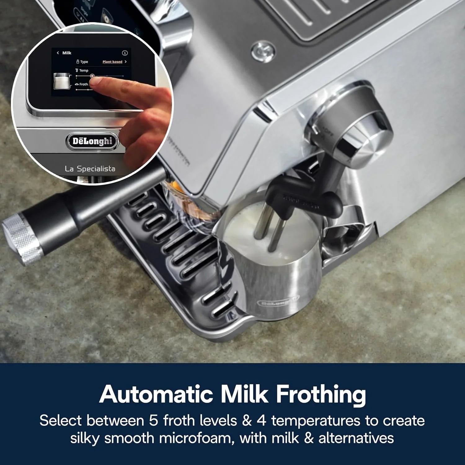 De’Longhi La Specialista Touch Espresso Machine with Cold Brews