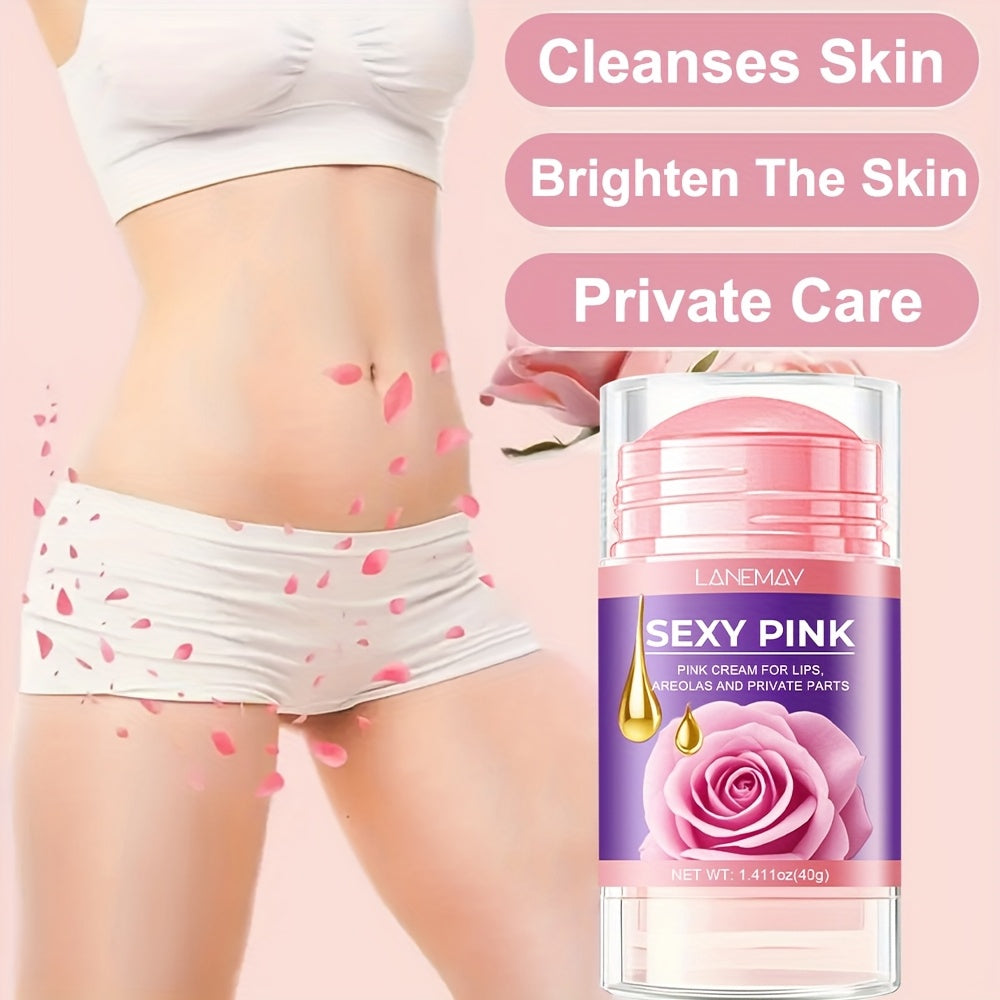 Woman's Secret Cream with Vitamin & Rose - Make the Skin Bright and Translucent, Improve Rough Skin - Suitable for Various Parts