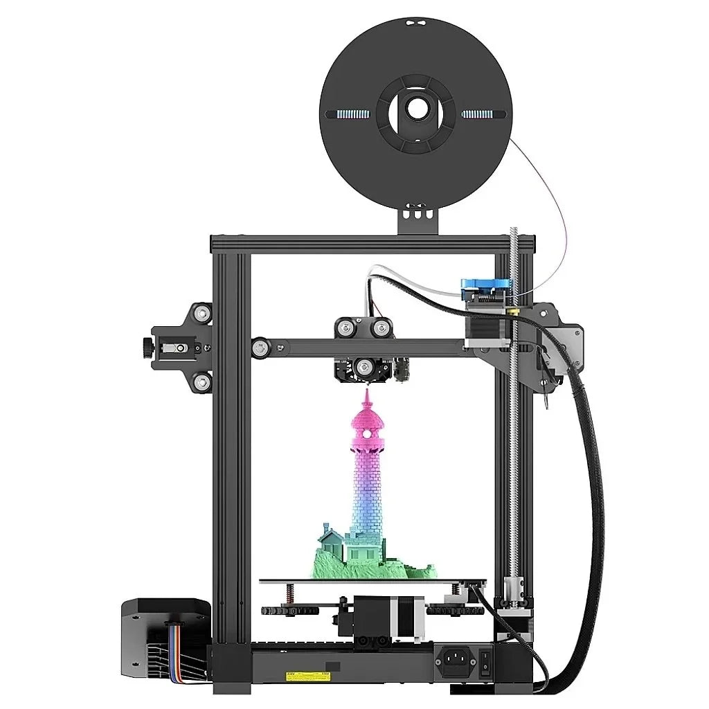 Creality 3D Printers Upgrade Ender 3 V2 Neo with Resume Printing +PLA 1kg