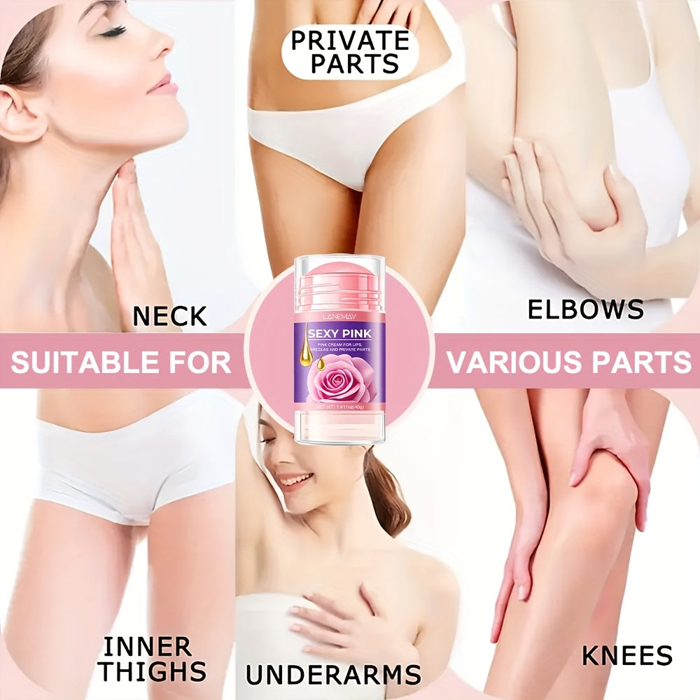 Woman's Secret Cream with Vitamin & Rose - Make the Skin Bright and Translucent, Improve Rough Skin - Suitable for Various Parts