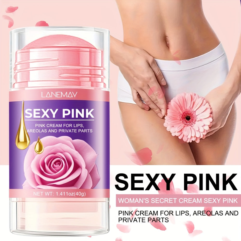 Woman's Secret Cream with Vitamin & Rose - Make the Skin Bright and Translucent, Improve Rough Skin - Suitable for Various Parts