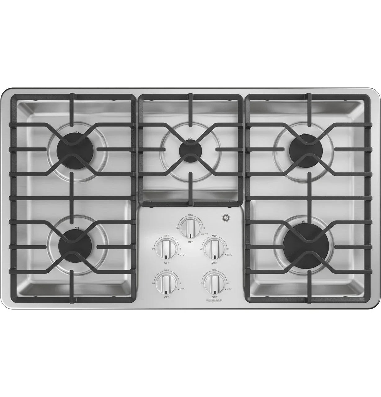GE 36″ Built-In Gas Cooktops JGP3036SLSS