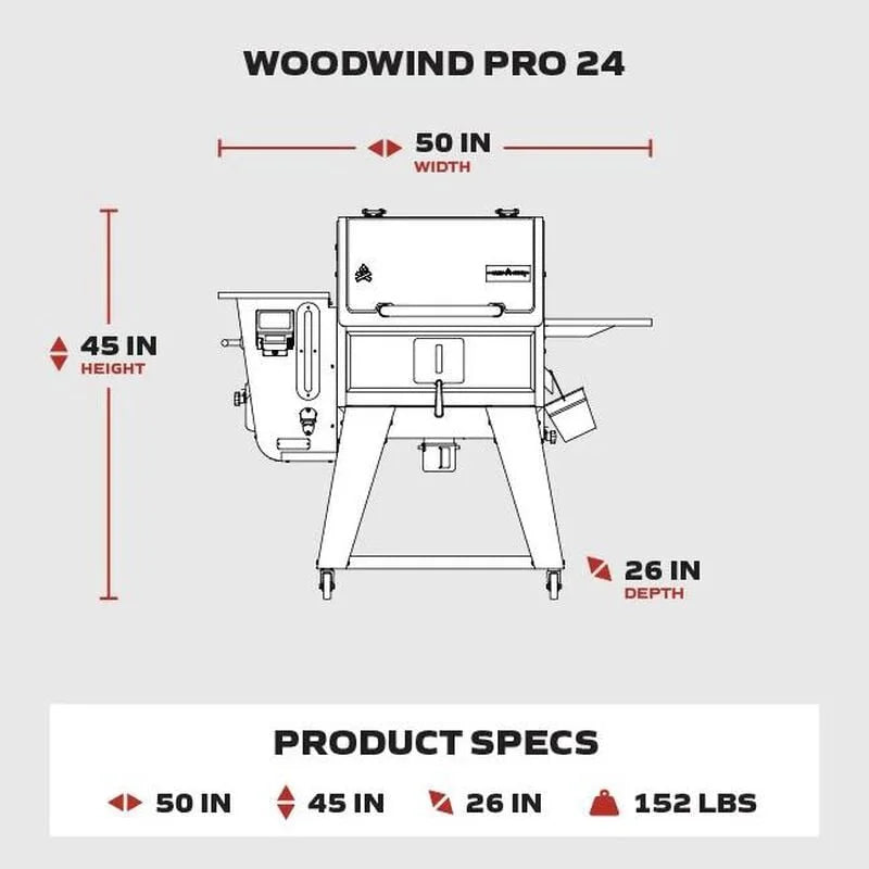 Camp Chef Woodwind Pro 24 Pellet Grills
