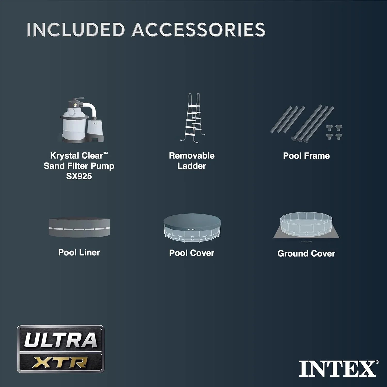 Intex Ultra XTR 14 ft. Round 42 in. Deep Soft Sided Above Ground Swimming Pools