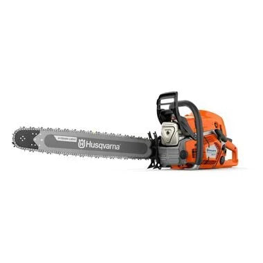 Husqvarna 93 cc Gas Powered Rear-Handle Chainsaw with 36 Inch Bars