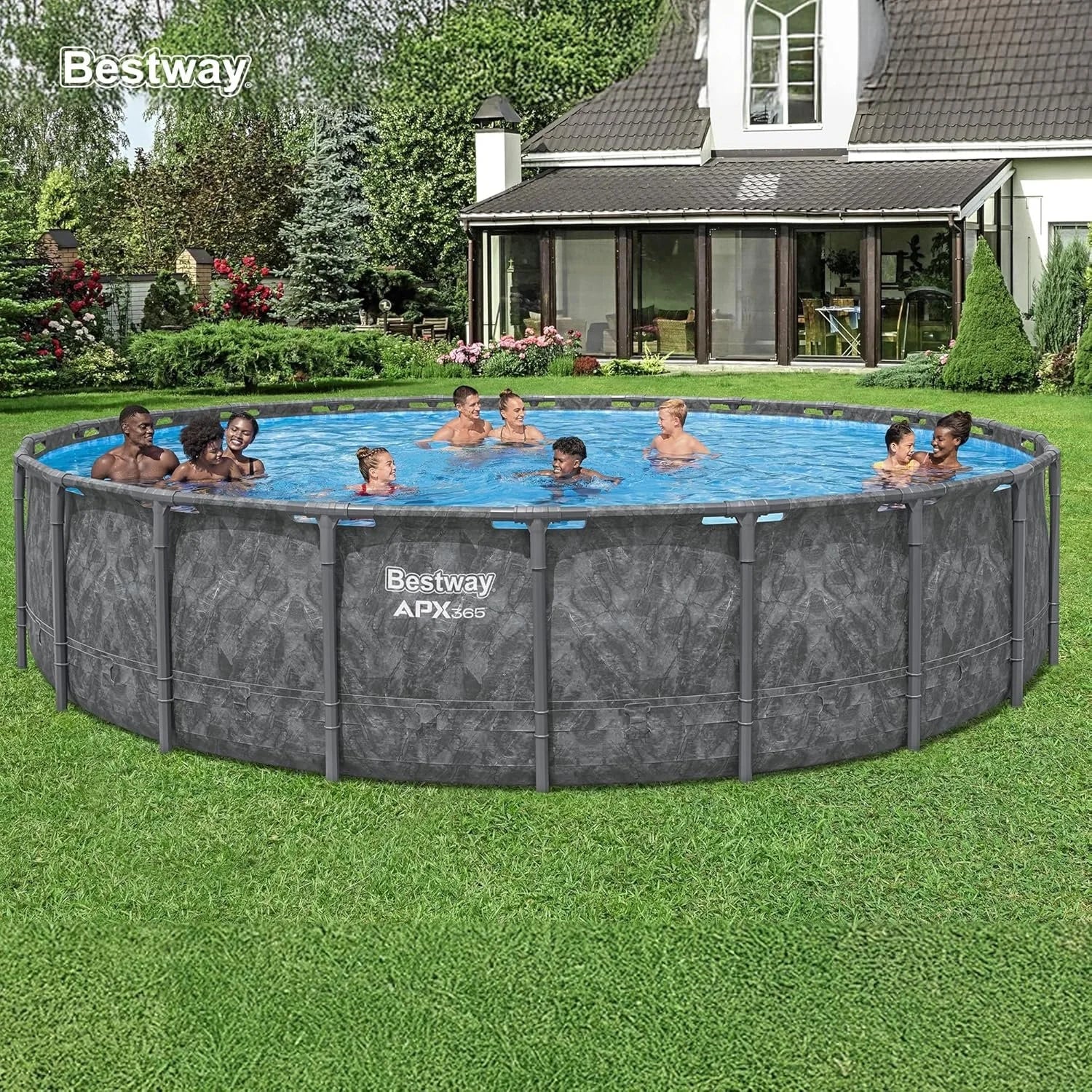 Bestway APX 365 16ft x 48 inches Round Above Ground Pool Sets