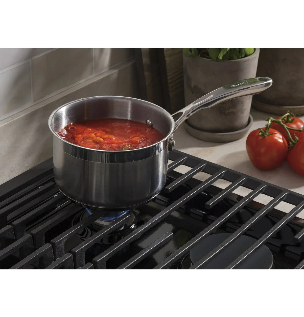 GE Profile Series 36″ Built-In Gas Cooktops PGP7036DLBB