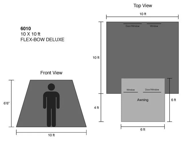 Kodiak Canvas Deluxe Flex-Bow Canvas Tents