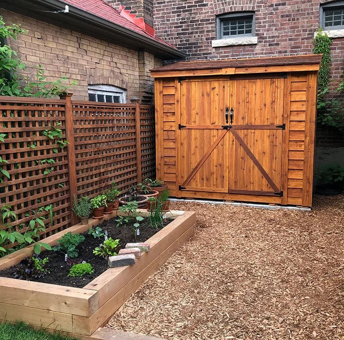 Outdoor Living Today SpaceSaver 8×4 with Double Doors