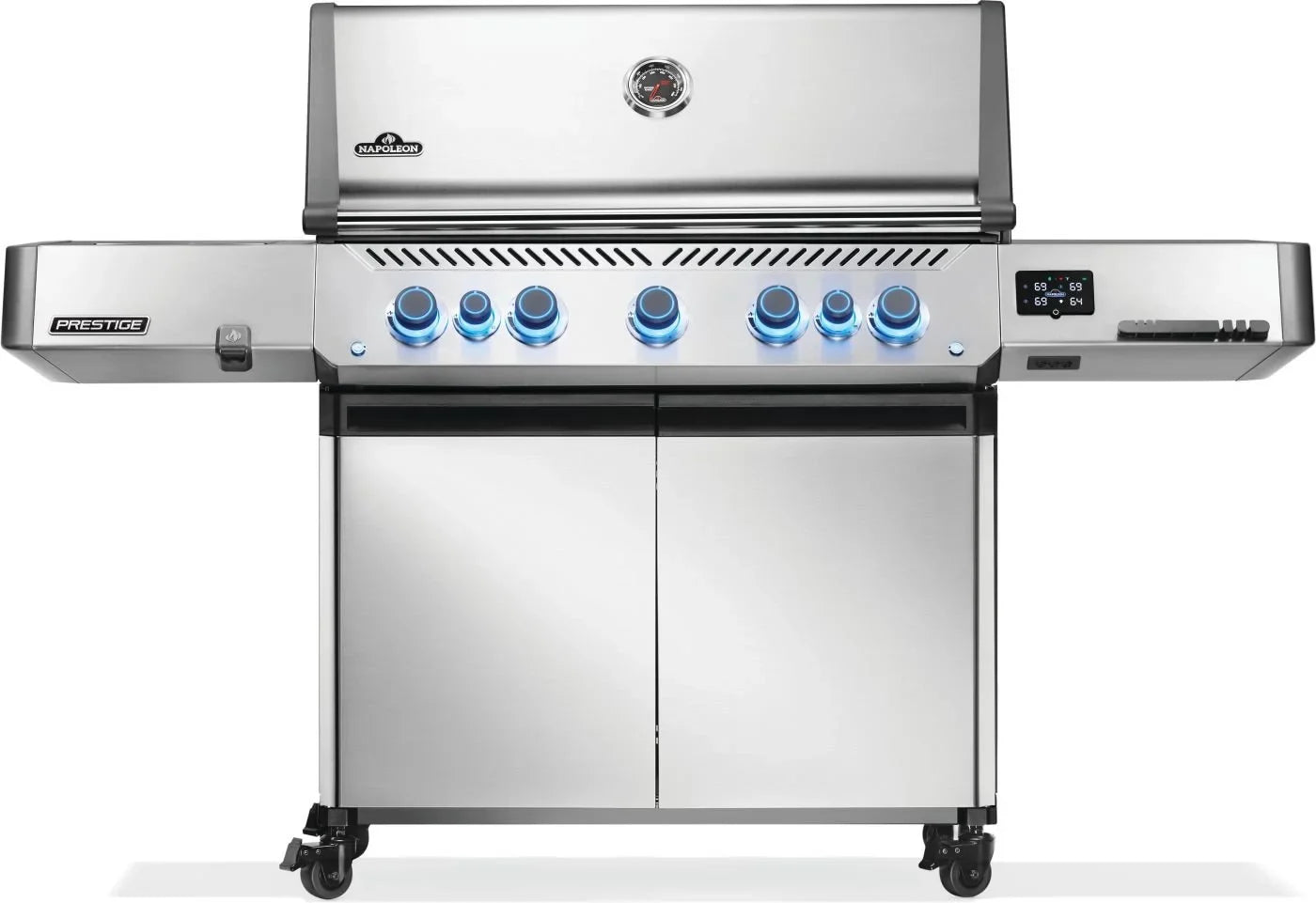 Napoleon Prestige 665 Connected, Gas Grills with Infrared Side and Rear Burner