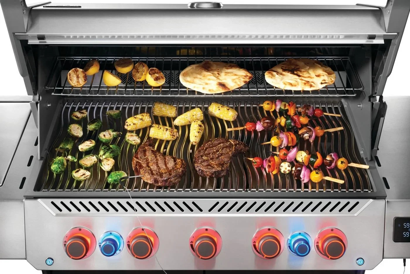 Napoleon Prestige 665 Connected, Gas Grills with Infrared Side and Rear Burner
