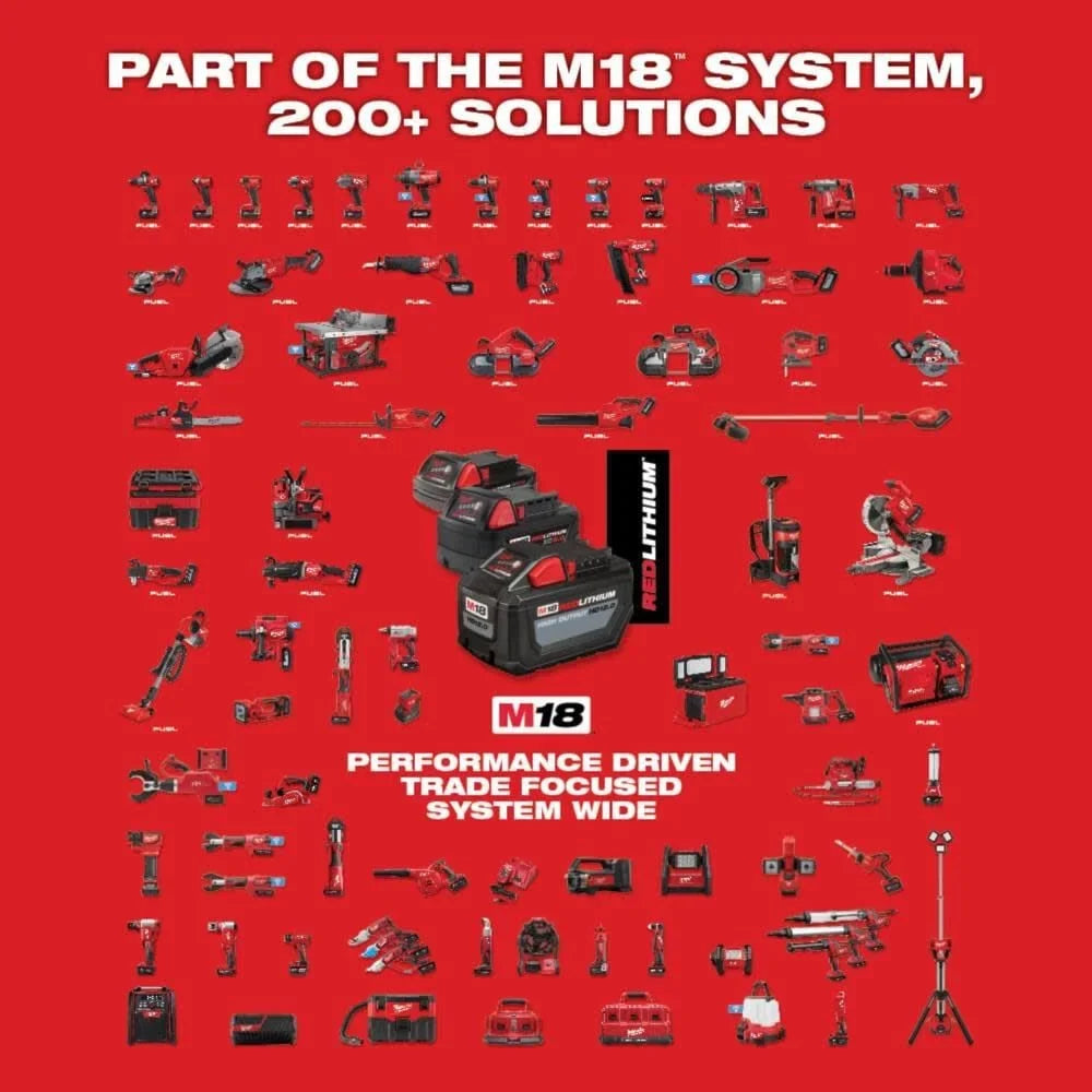 Milwaukee M18 Cordless Lithium-Ion 6-Tool Combo Kit