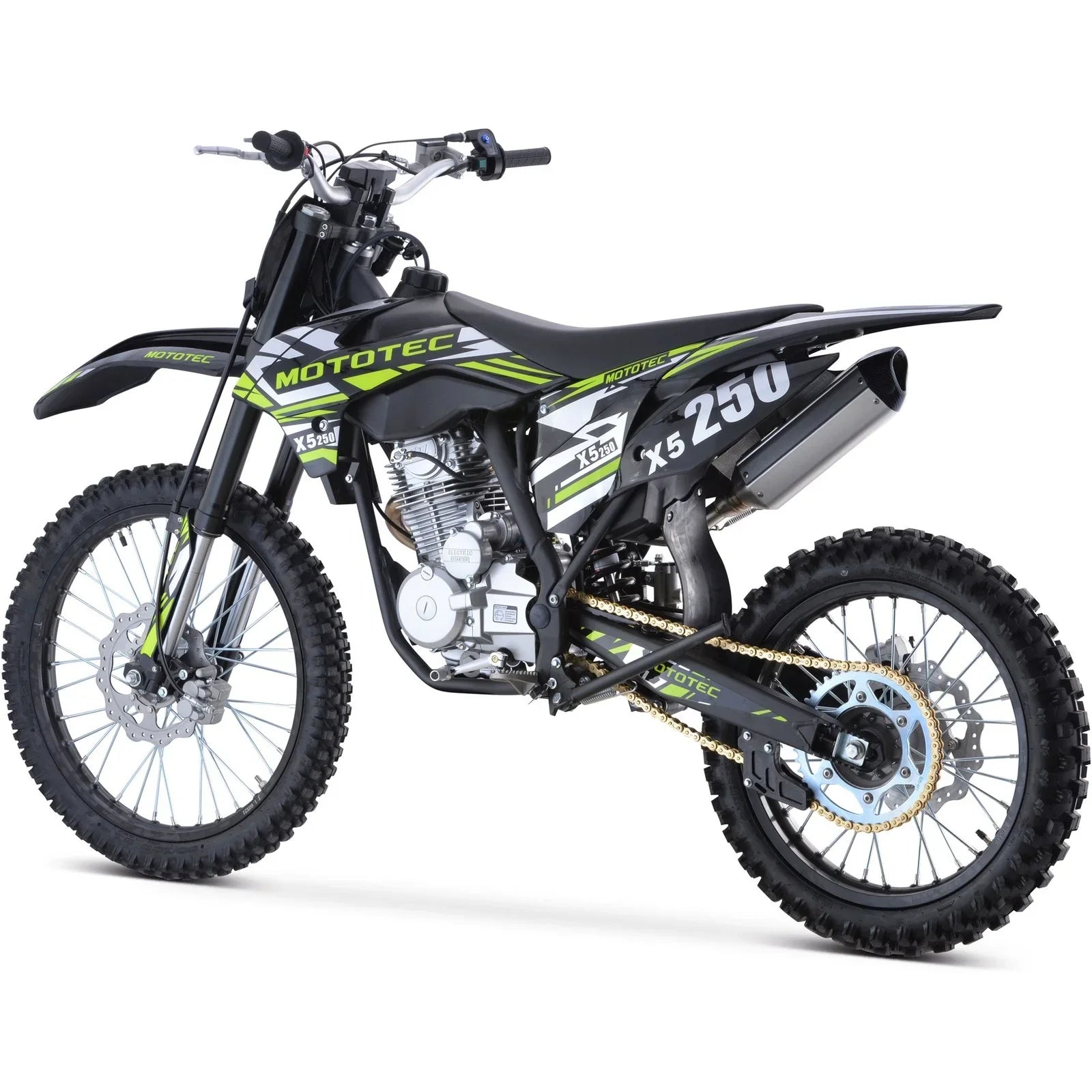 MotoTec X5 250cc 4-Stroke Gas Dirt Bikes