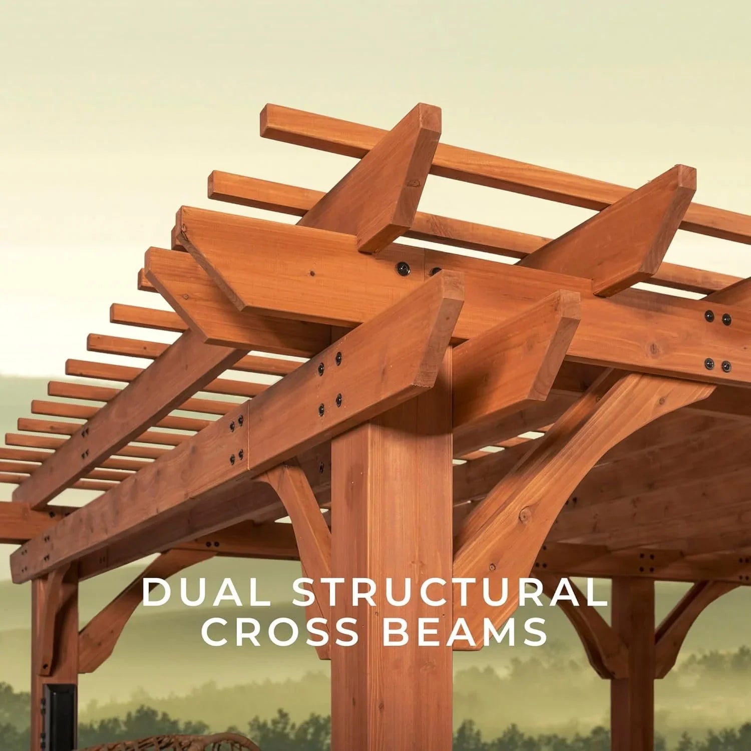 Backyard Discovery Beaumont Freestandings Pergola 2101579COM