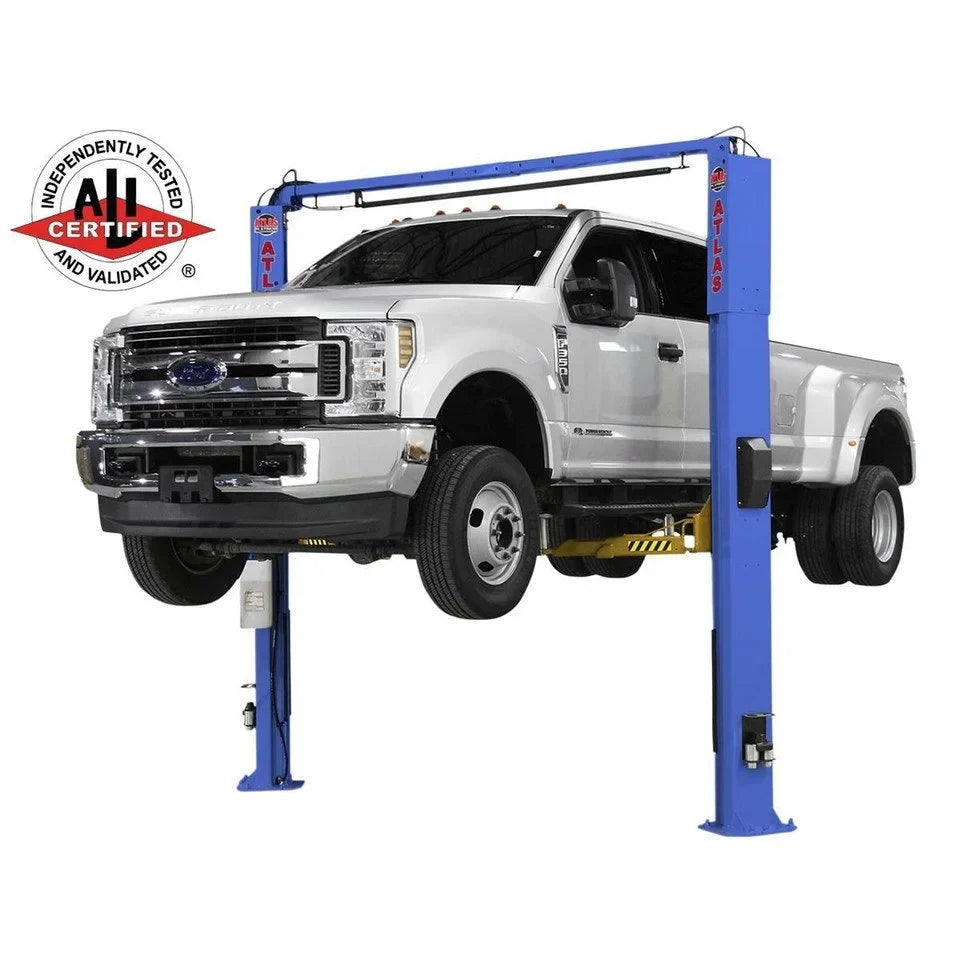 Atlas Equipment Platinum PVL10 ALI Certified Commercials Overhead 10,000 lb. Capacity 2-Post Lift
