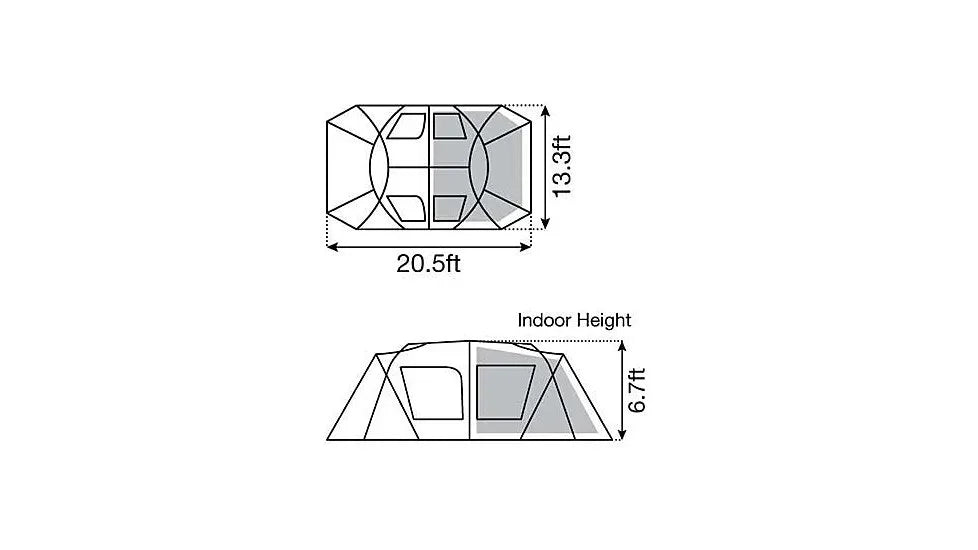 Snow Peak Land Lock Shelter Tents