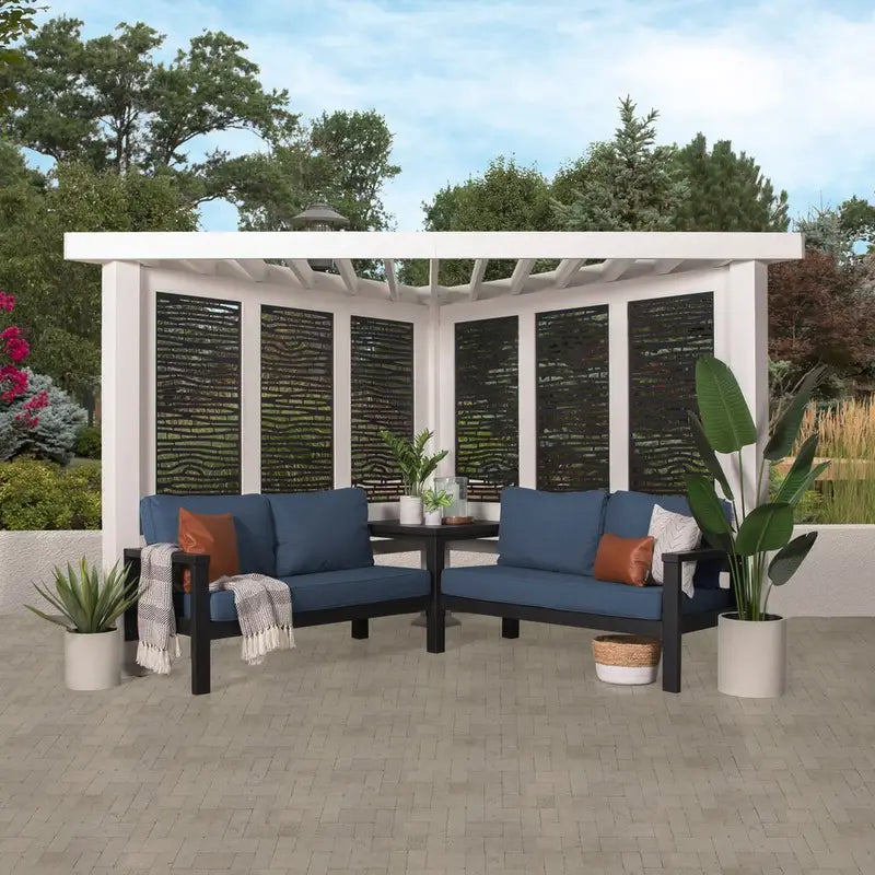 Backyard Discovery Ridgedale Modern Steels Cabana Pergola