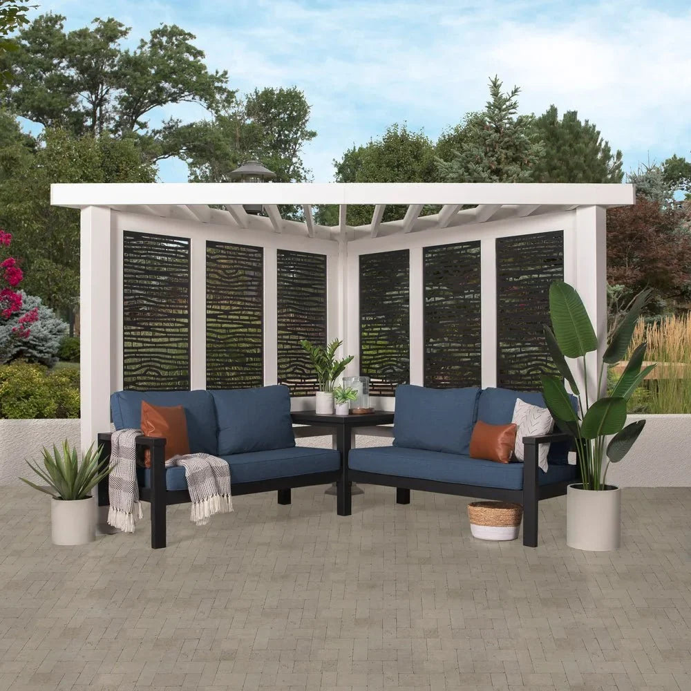 Backyard Discovery Ridgedale Modern Steels Cabana Pergola