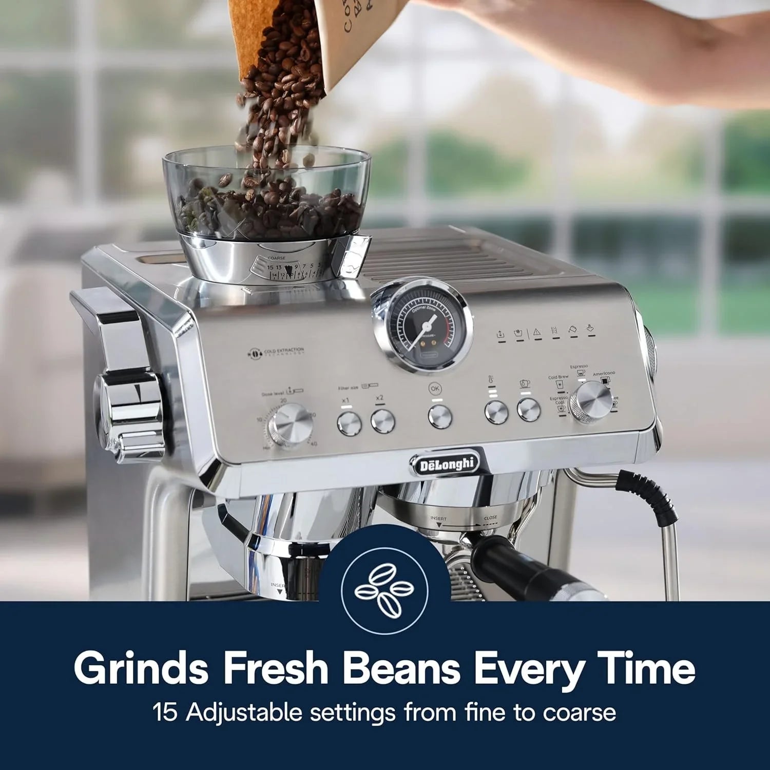 De’Longhi La Specialista Opera Espresso Machine with Cold Brews