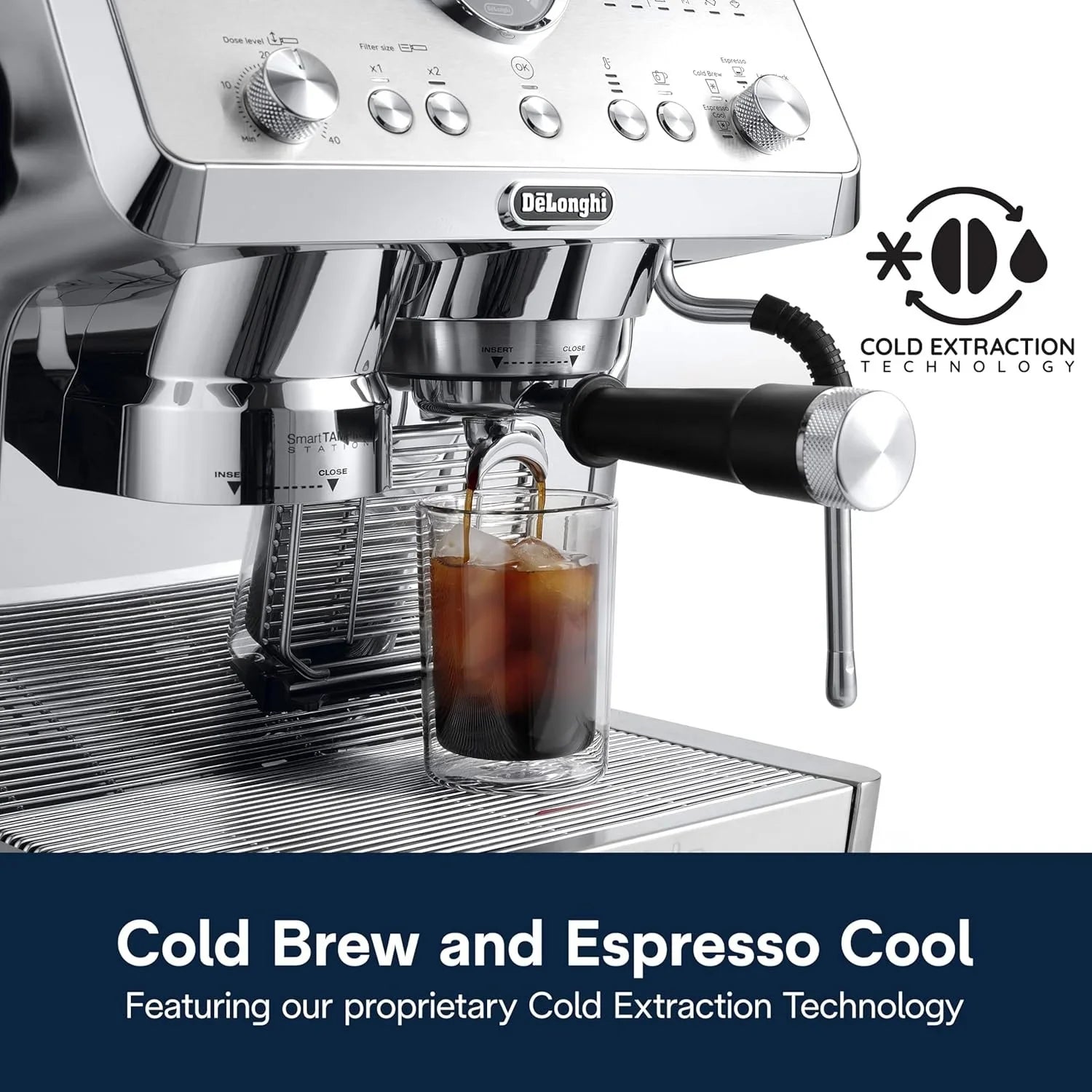 De’Longhi La Specialista Opera Espresso Machine with Cold Brews