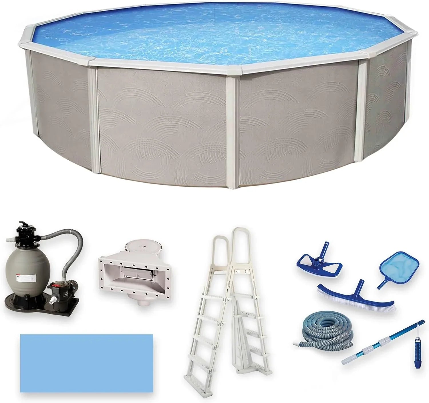 Blue Wave Belize 15′ Round Above Ground Pools