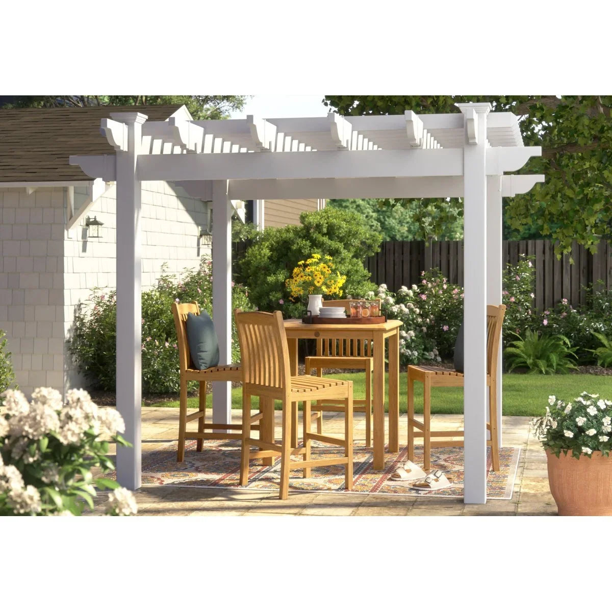 Red Barrel Studio Queensbrooks Taquarius Pergola