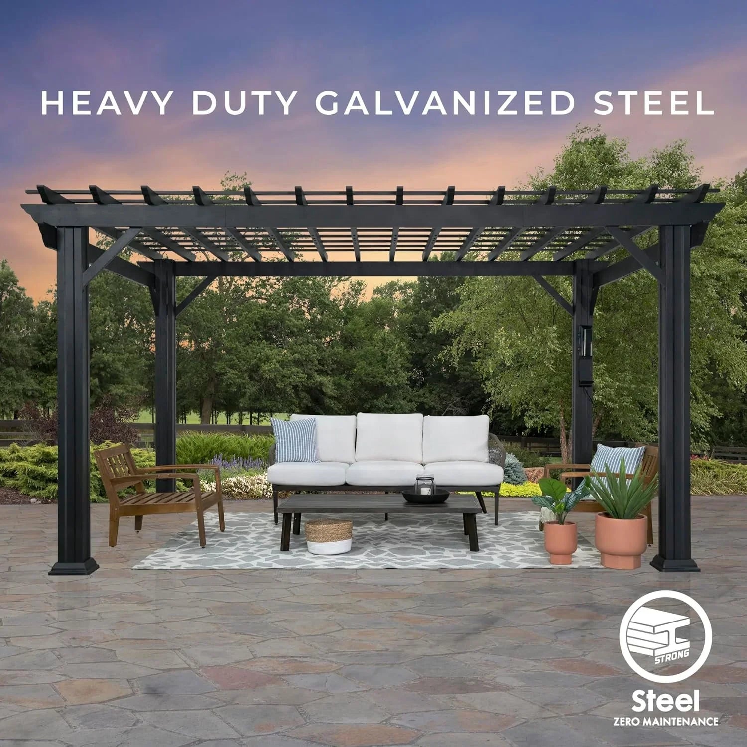 Stratford Traditional Steels Pergola