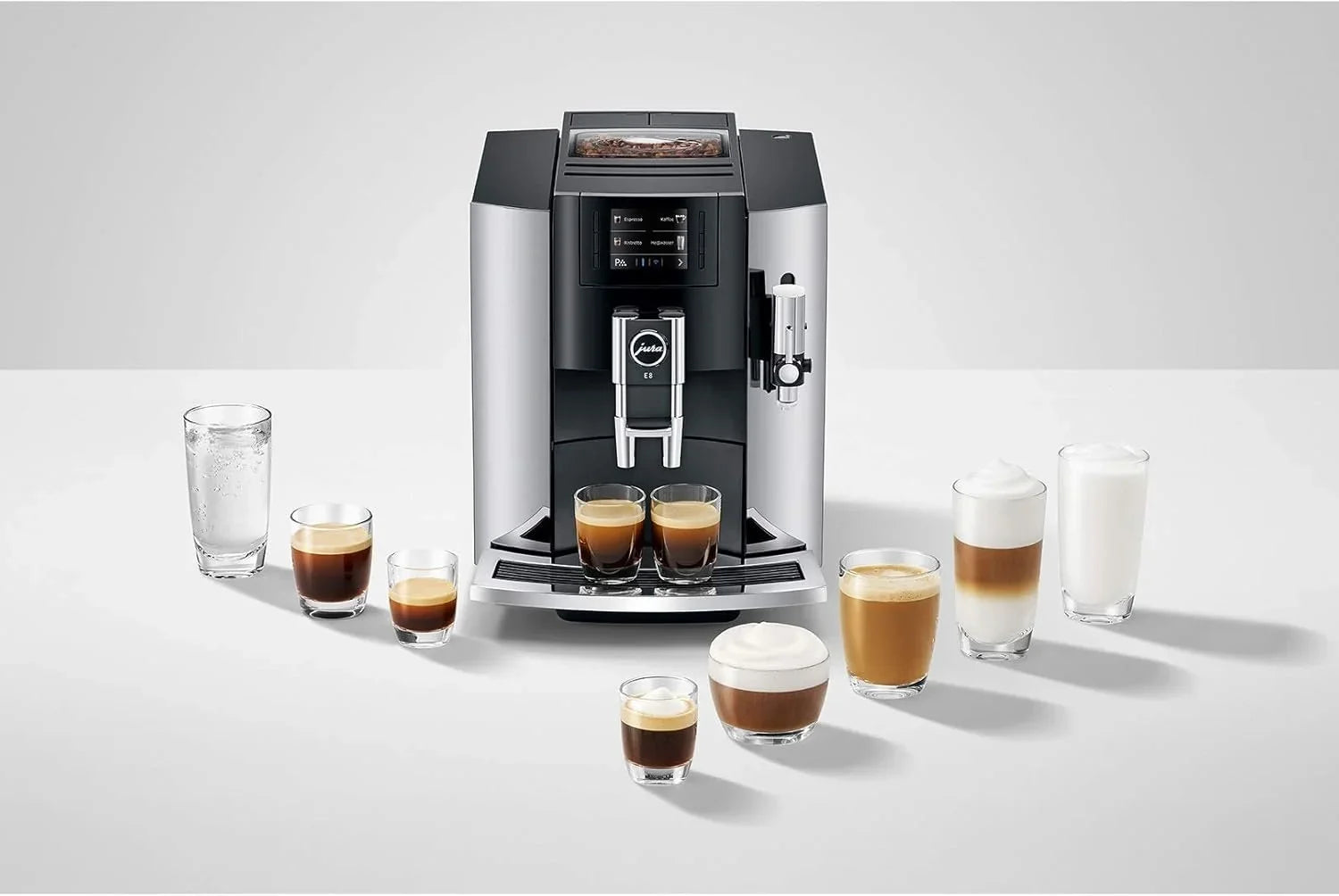 Jura E8 Automatic Coffee Machines
